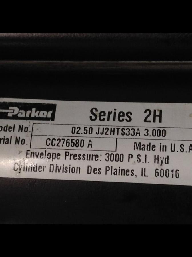 Used VAN DORN 85-RS-3F-HT Hydraulic Ejector Box 30521 44780 #89561