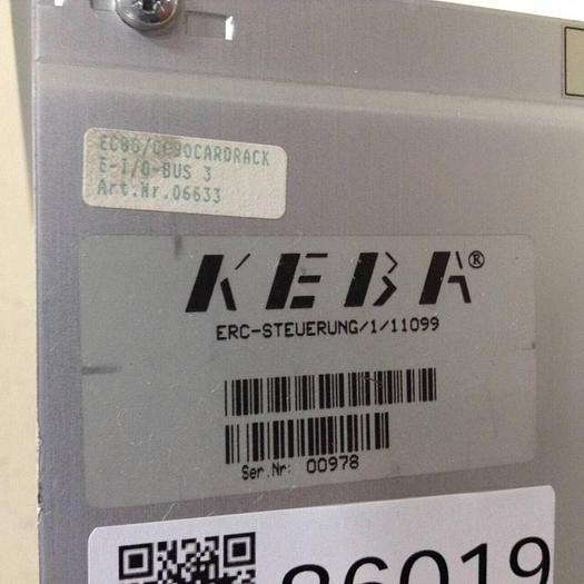 Used KEBA / Engel Card Rack ERC-STEUERUNG/1/11099 #86019