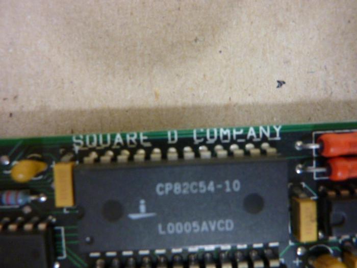 Used SQUARE D Circuit Board 1400640 #47080