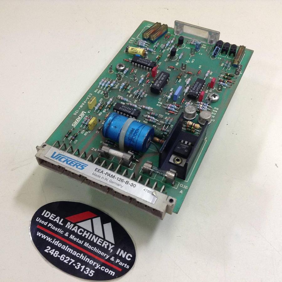 Used VICKERS Power Amp Circuit Card EEA-PAM-126-B-30 USED