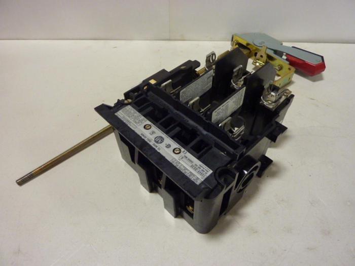 Used ALLEN BRADLEY 30 Amp Disconnect Switch 1494V-DS30 SER A #57405