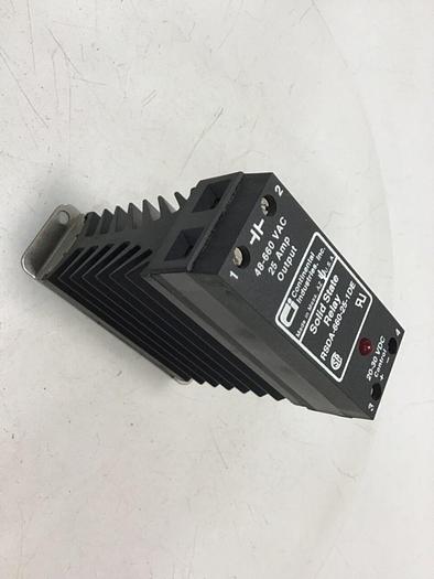 Used CONTINENTAL INDUSTRIES Solid State Relay RSDA-660-25-1DE #134777