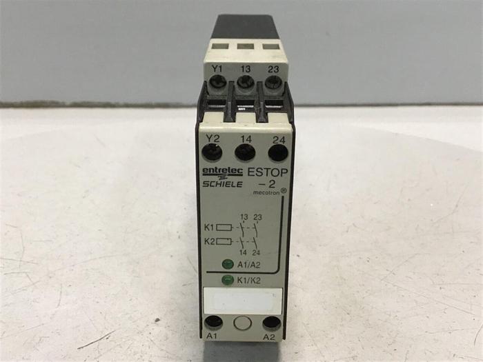 Used ENTRELEC Safety Relay ESTOP-2 #124098