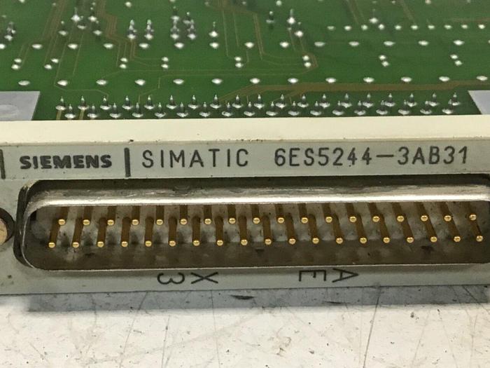 Used SIEMENS Temperature Control Board 6ES5 244-3AB31 Used