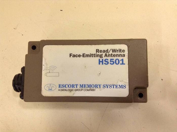 Used ESCORT MEMORY SYSTEMS Read/Write Face-Emitting Antenna HS501 #78142