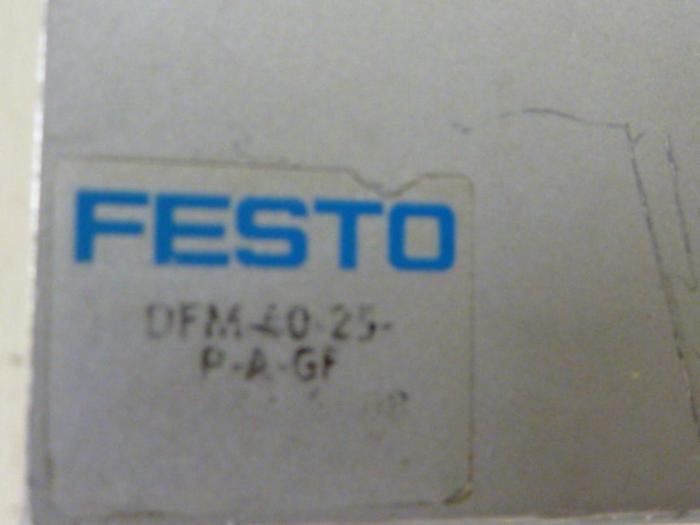 Used FESTO Pneumatic Cylinder DFM-40-25-P-A-GF #57355