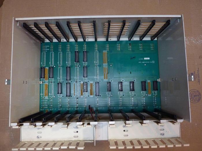 Used BARBER COLMAN Control Card Rack 40BA-211BC-COO-A-00 USED