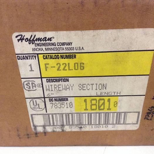 HOFFMAN Wireway Section F-22L06 #82785