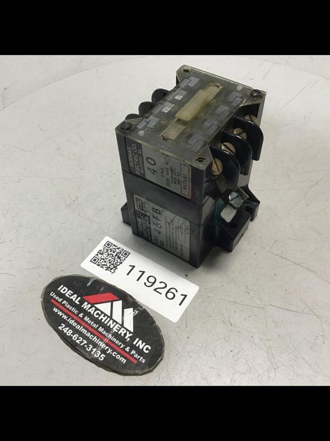 Used FURNAS ELECTRIC CO Contact Block ZB40 46FB USED