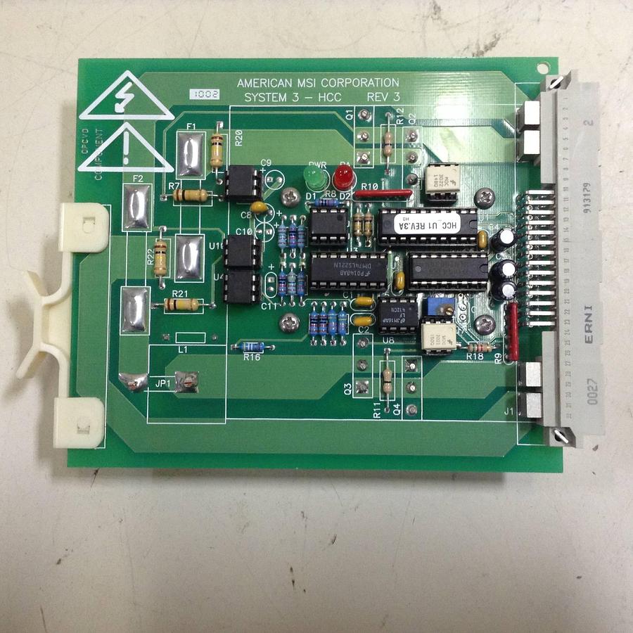 Used AMERICAN MSI Control Board C3201.010.045 Used
