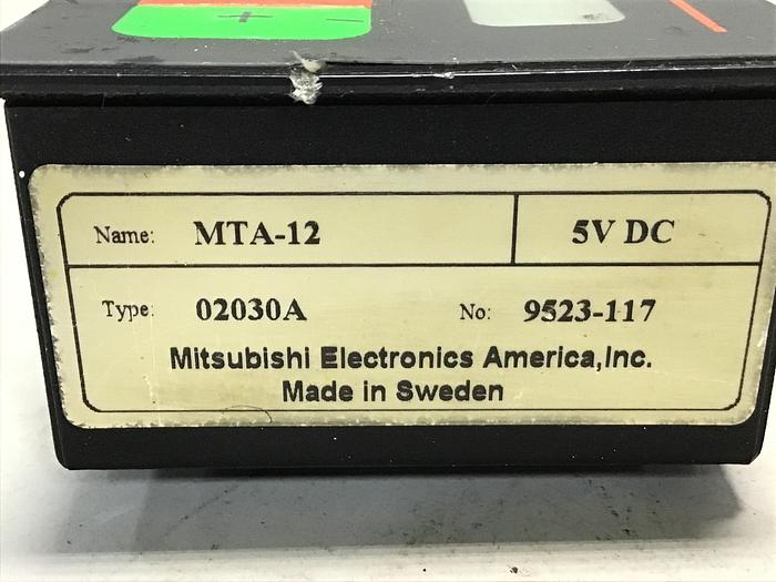 Used MITSUBISHI Control MTA-12 Used #145558