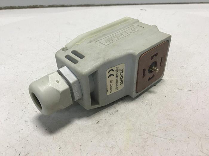 Used VICKERS Power Plug EHH-AMP-702-D-20 USED #142146