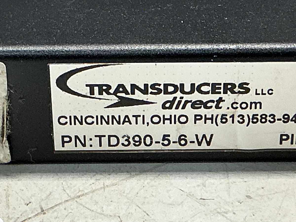 Used TRANSDUCER DIRECT TD390-5-6-W