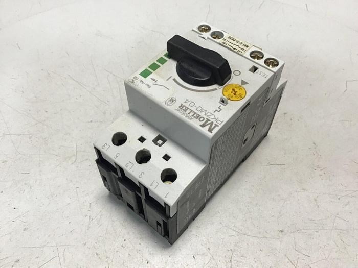 Used MOELLER Circuit Breaker PKZM0-0.4 #128865