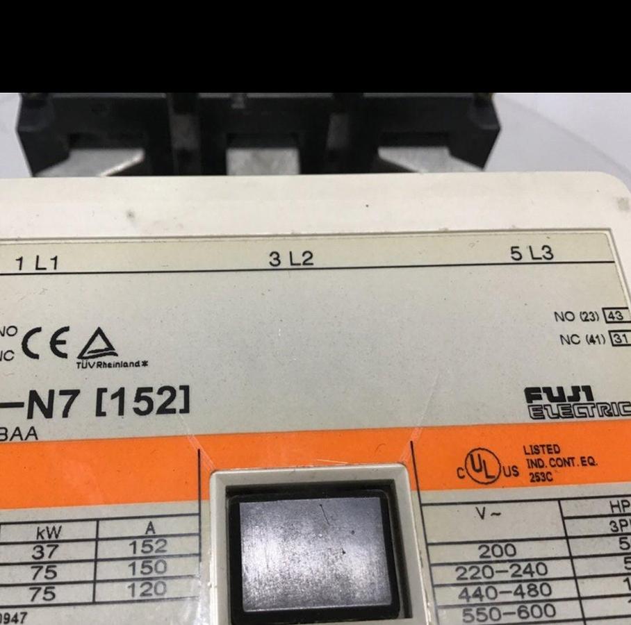 Used FUJI ELECTRIC Contactor SC-N7 SC1FBAA USED