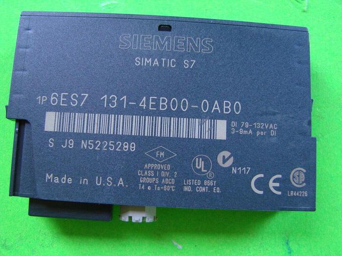 Used SIEMENS Input Module 6ES7 131-4EB00-0AB0 #11247