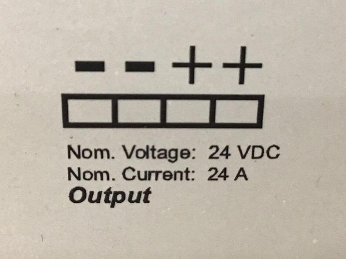 Used SOLA ELECTRIC Power Supply SFL24-24-100 #133574