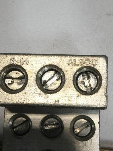 Used ILSCO 2/0-12 Lugs D2767 AL9CU #98107