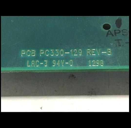 Used VAN DORN Operator Interface Board 330129 PC330-129 330-129 Used