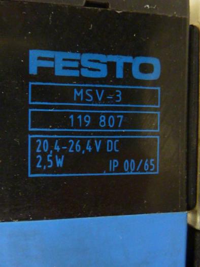Used FESTO Control Block / Valve Terminal IFB8-02 #52804