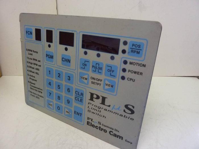 Used PLUS CONTROLS Programmable Limit Switch PS-4004-10-016 Used