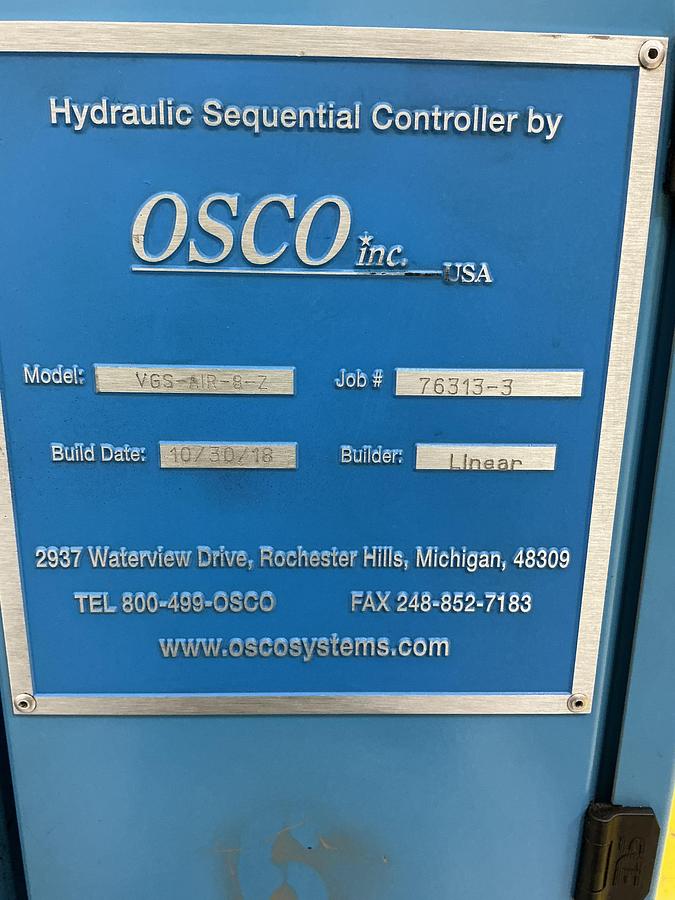 Used OSCO Valve Gate Controller