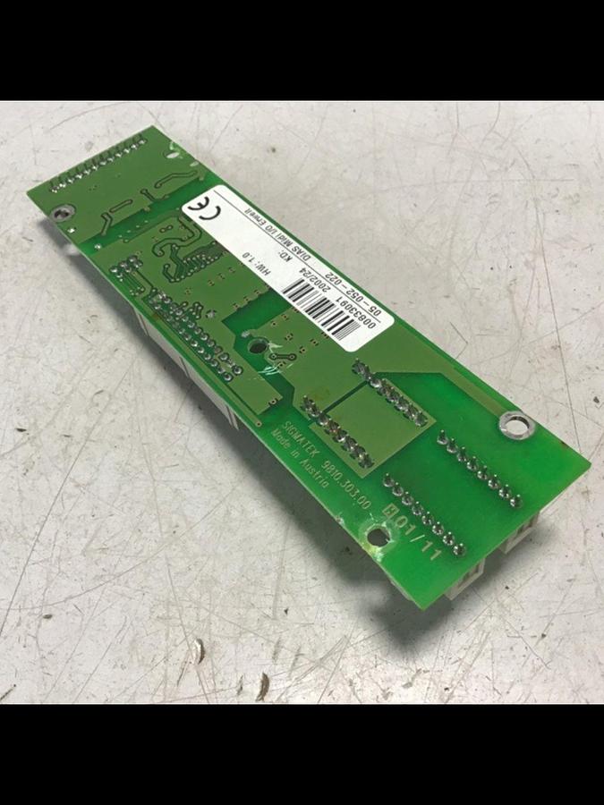 Used SIGMATEK Circuit Board 05-052-022 DIAS MIDI I/O Used