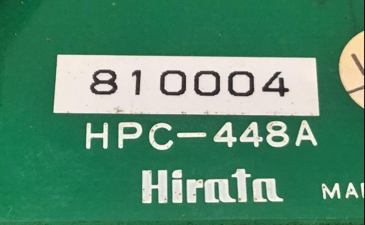 Used HIRATA Circuit Board HPC-448 A USED