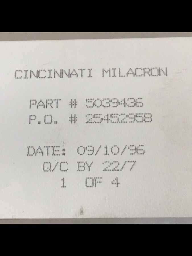 Used CINCINNATI MILACRON Robot Interface 5039436 #130322