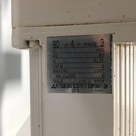 Used MITSUBISHI Geared Motor w/ Feed Throat Slide GM-JW USED