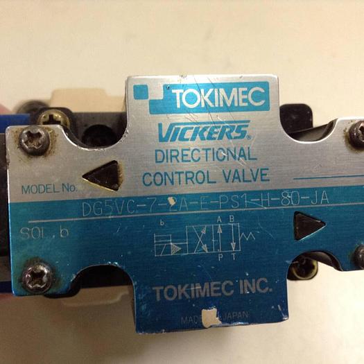 Used VICKERS Directional Control Valve DG5VC72AEPS1H80JA Used