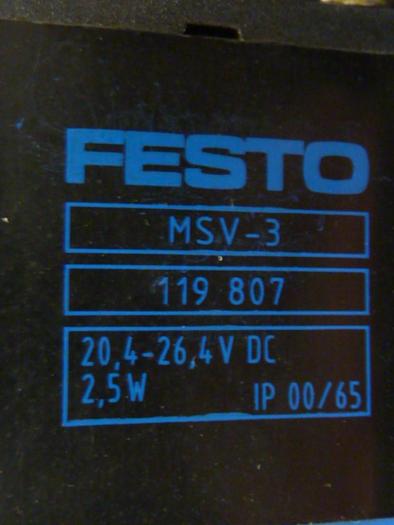 Used FESTO Control Block / Valve Terminal IFB8-02 #52871