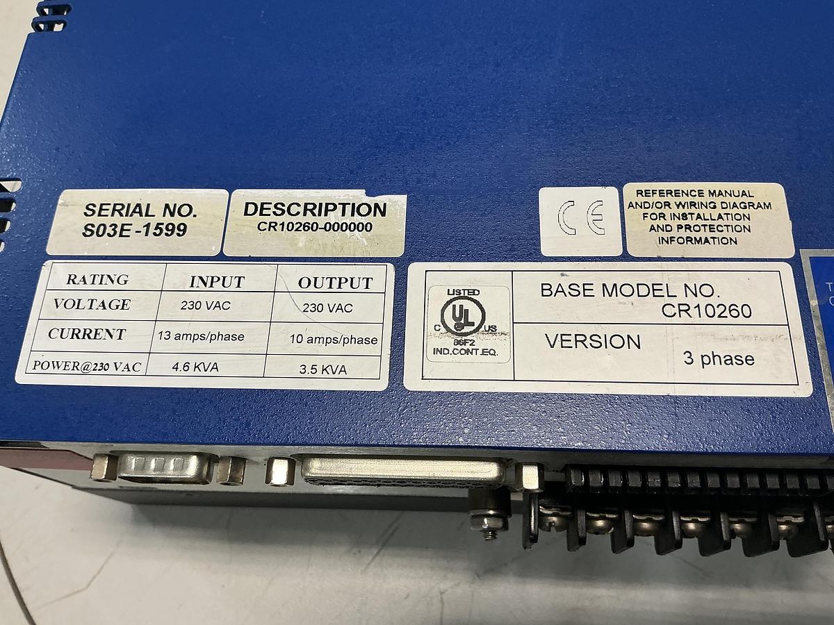 Used KOLLMORGEN CR10260