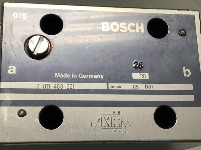 Used BOSCH Servo Proportional Valve 0 811 403 001 Used