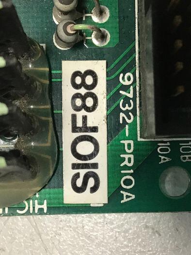 Used STAR AUTOMATION Circuit Board SIOF88 9732-PR10A #114244
