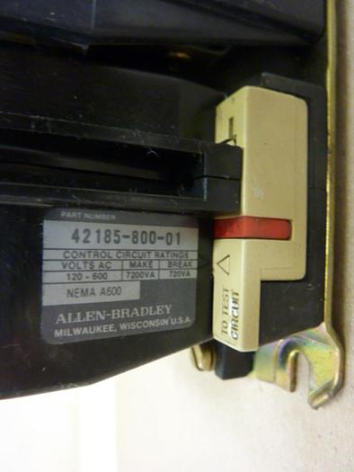 Used ALLEN BRADLEY Starter Size 1 509-BOD SER B W22 #47124