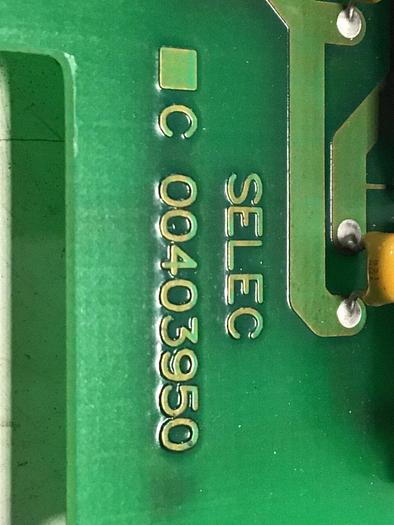 Used SELEC Circuit Board 00403950 #65255