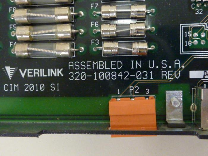 Used VERILINK Circuit Board CIM 2010 SI #55672