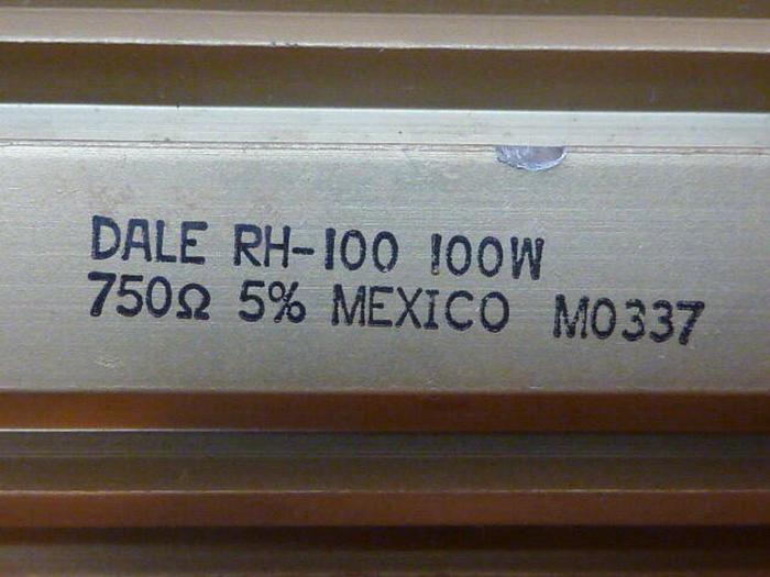 Used DALE Wirewound Resistor RH-100 #34691