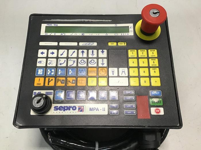 Used SEPRO ROBOTIQUE Teach Pendant MPA-II Used