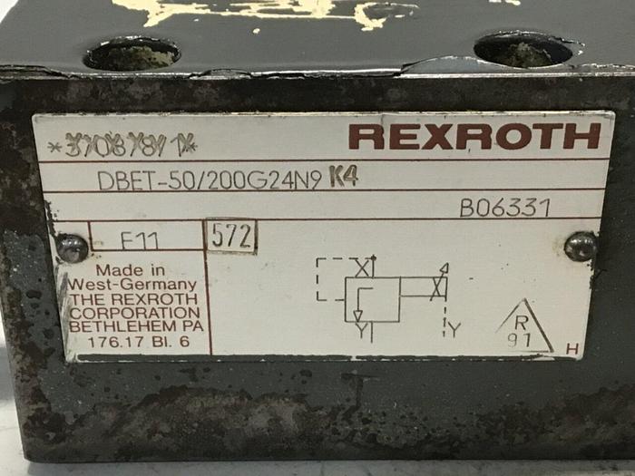 Used REXROTH Valve DBET50200G24N9K4 #140414