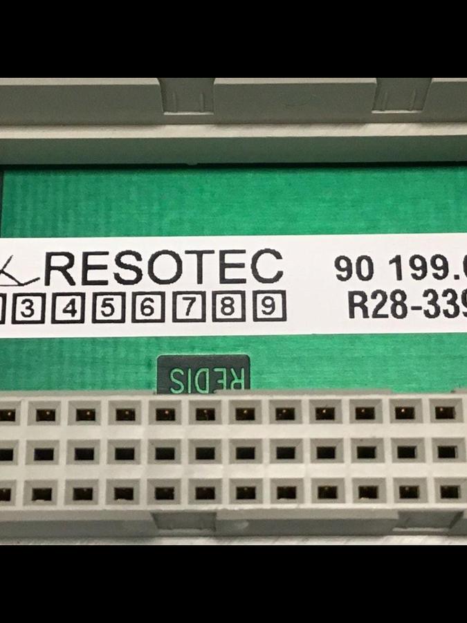 Used RESOTEC Backplane Board 90199.02 Used