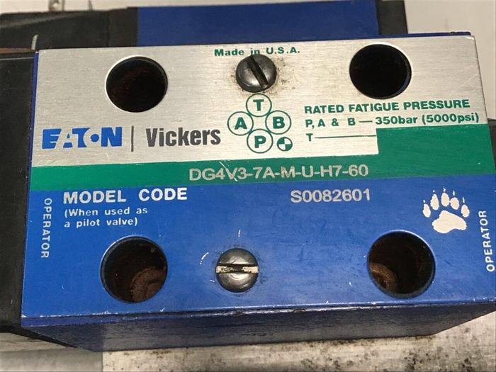 Used VICKERS Servo Valve Stack KFDG5V726200NXVMU1H112EN30 Used