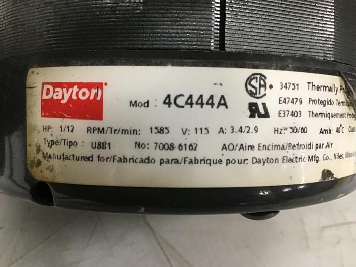Used DAYTON Blower w/ Motor 4C444A #131229