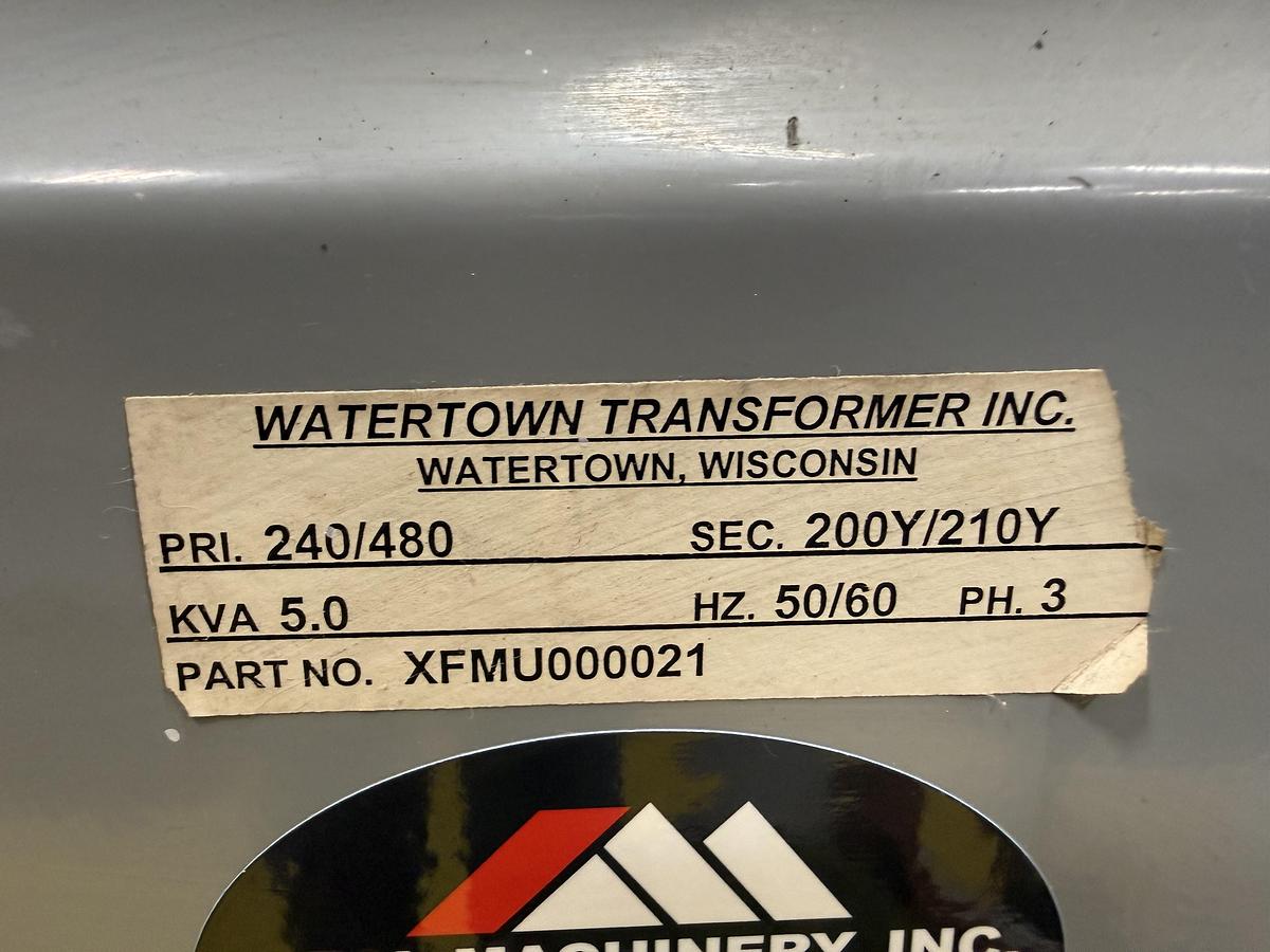 Used WATERTOWN TRANSFORMER XFMU000021