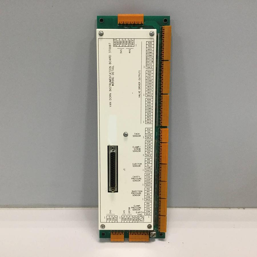 Used VAN DORN Instrumentation Board 370087 USED