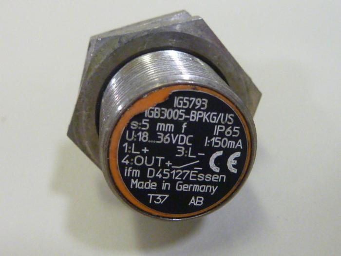 Used IFM Proximity Switch IG5793 #61875