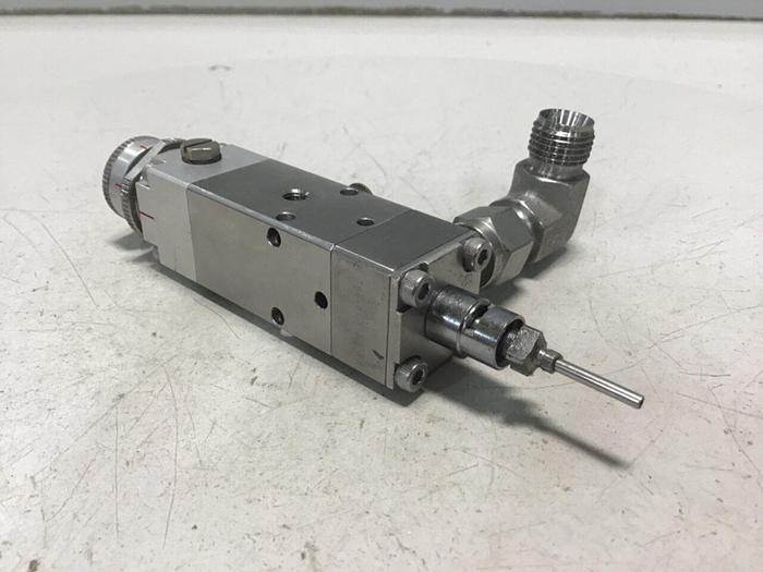 Used MUSASHI ELECTRIC KEIKI Pneumatic Dispenser Valve NCV-15 #104550