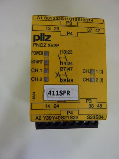 Used PILZ Safety Relay PNOZXV2P0.5/24VDC2N/O2N/OFLX #56413