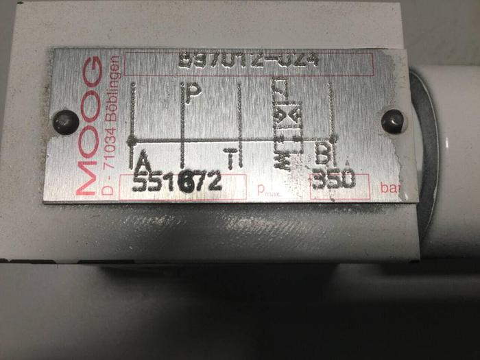 Used MOOG Valve B37012-024 #99390